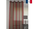 Rideaux voilage BASTIA fushia 150 x 245 cm Rideaux voilage BASTIA fushia 150 x 245 cm