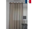 Rideaux voilage BASTIA noir 175 x 280 cm Rideaux voilage BASTIA noir 175 x 280 cm