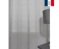 Voilage sur mesure avec rayure gris (jusqu'à 290 cm de haut). 09460-029 Voilage sur mesure avec rayure gris (jusqu'à 290 cm de haut). 09460-029
