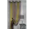 Voilage BRIVE pistache, 150 x 245 cm