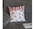 Housse de coussin ZOE rose 45 x 45 cm Housse de coussin ZOE rose 45 x 45 cm