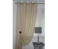 Rideaux voilage BREST beige 135 x 267 cm Rideaux voilage BREST beige 135 x 267 cm