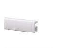 Rail extra plat 2102 Goelst blanc ou alu naturel, 15 mm de hauteur Rail extra plat 2102 Goelst blanc ou alu naturel, 15 mm de hauteur