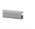 Rail extra plat 2102 Goelst blanc ou alu naturel, 15 mm de hauteur Rail extra plat 2102 Goelst blanc ou alu naturel, 15 mm de hauteur