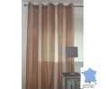 Rideaux voilage CORDES beige 190 x 245 cm