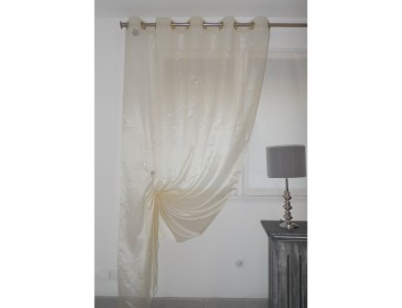 Rideaux voilage Marssac beige