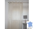 Rideaux voilage MARSSAC beige 175 x 242 cm Rideaux voilage MARSSAC beige 175 x 242 cm
