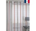 Voilage prêt à poser MONACO orange 180 x 290 cm Voilage prêt à poser MONACO orange 180 x 290 cm