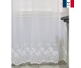 Voilage sur mesure avec base brodé blanc (jusqu'en 270 cm de haut). Ref 11487 Voilage sur mesure avec base brodé blanc (jusqu'en 270 cm de haut). Ref 11487