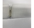 Ruban cartouchière transparent 90 mm