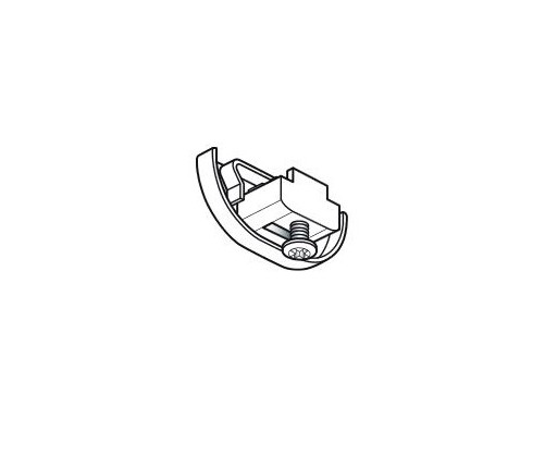 Embout court pour rail extra plat DS