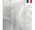 Voilage sur mesure blanc argent (jusqu'à 290 cm de haut) Ref 3840
