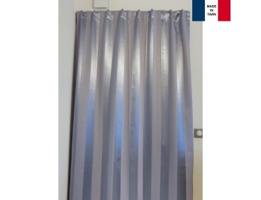 Rideaux isolant thermique LAGUNA parme pour tringle portière