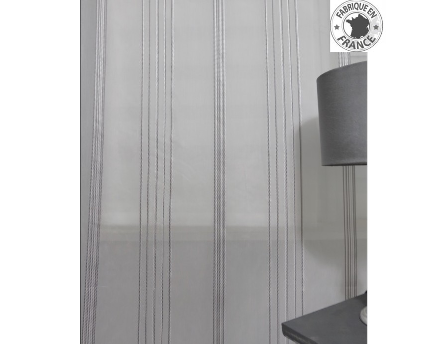Voile au mètre gris en grande hauteur 300 cm Voile au mètre gris en grande hauteur 300 cm