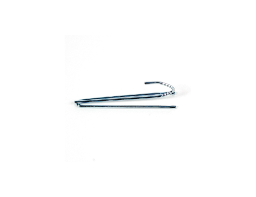 Agrafes tête flamande 2 branches sans crête ( lot de 10)