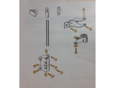 accessoires pour tringle portières Pivorail Boulet
