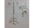 accessoires pour tringle portières Pivorail Ber