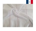 Voilage sur mesure rouge argent  (jusqu'à 290 cm de haut). 3847