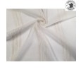 Voile au mètre Lin avec rayure naturel en grande hauteur 300 cm Voile au mètre Lin avec rayure naturel en grande hauteur 300 cm