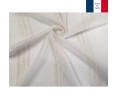 Voilage sur mesure Lin avec rayure naturel (jusqu'à 290 cm de haut). Ref 2802 Voilage sur mesure Lin avec rayure naturel (jusqu'à 290 cm de haut). Ref 2802