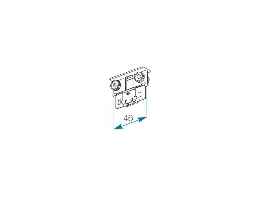 Conducteur pour rail chemin de fer 24 x 16 mm Boulet