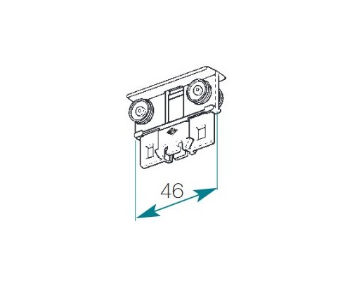 Conducteur pour rail chemin de fer 24 x 16 mm Boulet