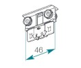 Conducteur pour rail chemin de fer 24 x 16 mm Boulet
