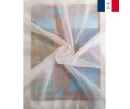 Rideaux Vitrages sur mesure Tergal et Lin blanc Rideaux Vitrages sur mesure Tergal et Lin blanc