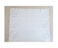 Rideaux de vitrages Modulable gris en 60 cm de large