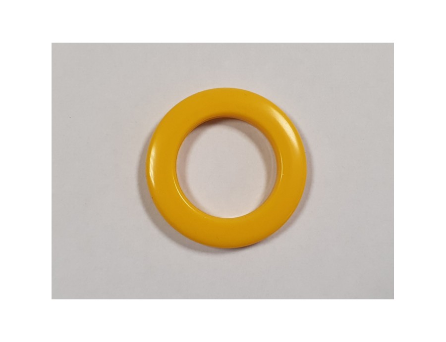 Oeillets à clipser jaune pour rideaux, 40 mm lot de 10 Oeillets à clipser jaune pour rideaux, 40 mm lot de 10