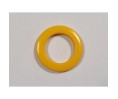 Oeillets à clipser jaune pour rideaux, 40 mm lot de 10 Oeillets à clipser jaune pour rideaux, 40 mm lot de 10
