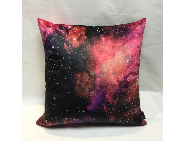 Housse de oussin GALAXY fushia 45 x 45 cm