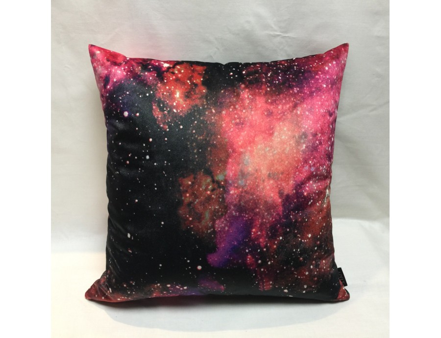Housse de coussin GALAXY fushia 45 x 45 cm