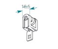 Suspendeur pour rail cintrable 330 Boulet