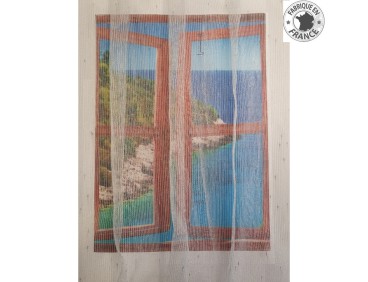 Voile au mètre organza argent gris en grande hauteur 300 cm