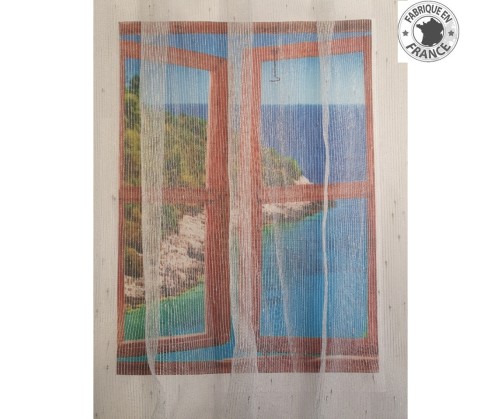 Voile au mètre organza argent gris en grande hauteur 300 cm