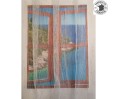 Voile au mètre organza argent gris en grande hauteur 300 cm Voile au mètre organza argent gris en grande hauteur 300 cm