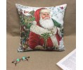Housse de coussin Père Noël 40 x 40 cm