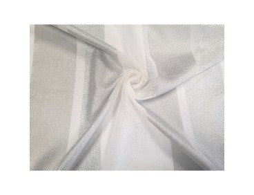 Voile argent et gris au mètre en grande hauteur 300 cm