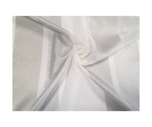 Voile argent et gris au mètre en grande hauteur 300 cm