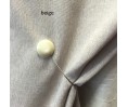 Petite embrasse aimantés AGATHE beige