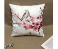 Housse de coussin Cerisier ivoire 40 x 40 cm
