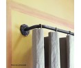 Kit de tringle avec corner couleur bronze vieilli, 25mm en 180 cm, Houlès Iliade