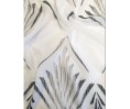 Voile au mètre blanc gris aspect lin en grande hauteur 300 cm Voile au mètre blanc gris aspect lin en grande hauteur 300 cm