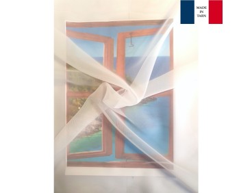 Rideaux Vitrages sur mesure Plein Jour ivoire