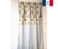 Rideaux ruflette isolant thermique NEVILLE beige pour tringle portière 132 x 235 cm Rideaux ruflette isolant thermique NEVILLE beige pour tringle portière 132 x 235 cm