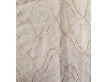 Voilage au mètre beige taupe (en 300 cm de haut)