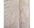 Voilage au mètre beige taupe (en 300 cm de haut)