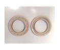 Oeillets à clipser beige taupe pour rideaux, 40 mm lot de 8 Oeillets à clipser beige taupe pour rideaux, 40 mm lot de 8
