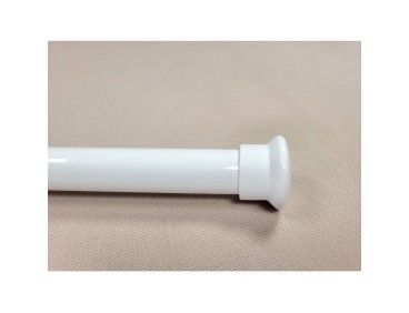 Embout chapeau blanc pour tube de 20 mm la paire (collection Tendance)